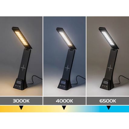 Rabalux - Dimmable Touch-Control LED Desk Lamp, 6W/5V, 3000/4000/6500K