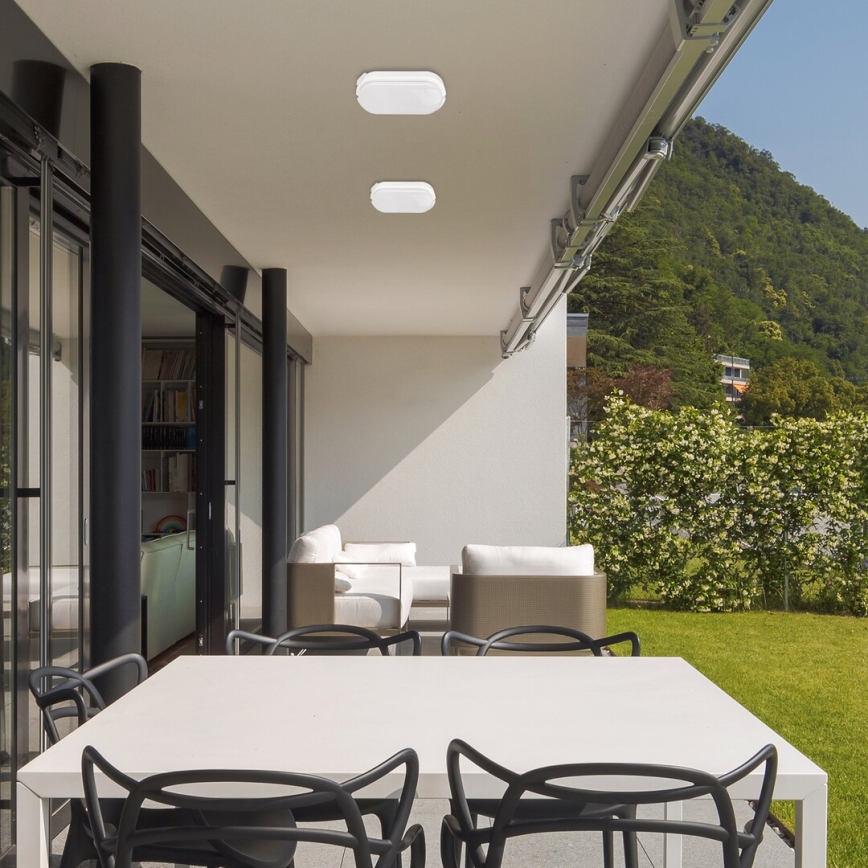 Rabalux - LED Outdoor ceiling light LED/15W/230V IP54 white