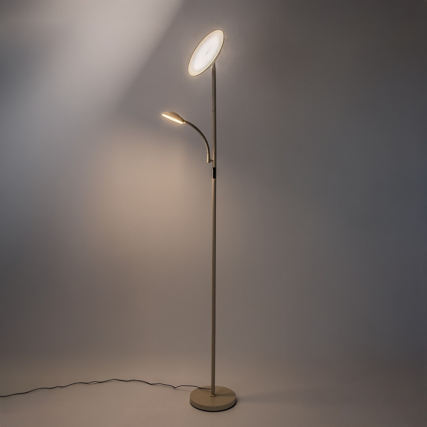 Rabalux - Dimmable LED floor lamp LED/23W/230V 3000/4200/6500 beige