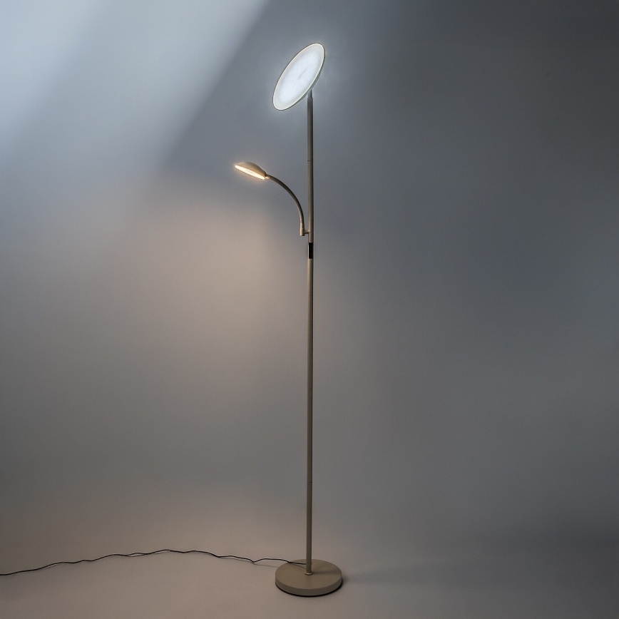 Rabalux - Dimmable LED floor lamp LED/23W/230V 3000/4200/6500 beige