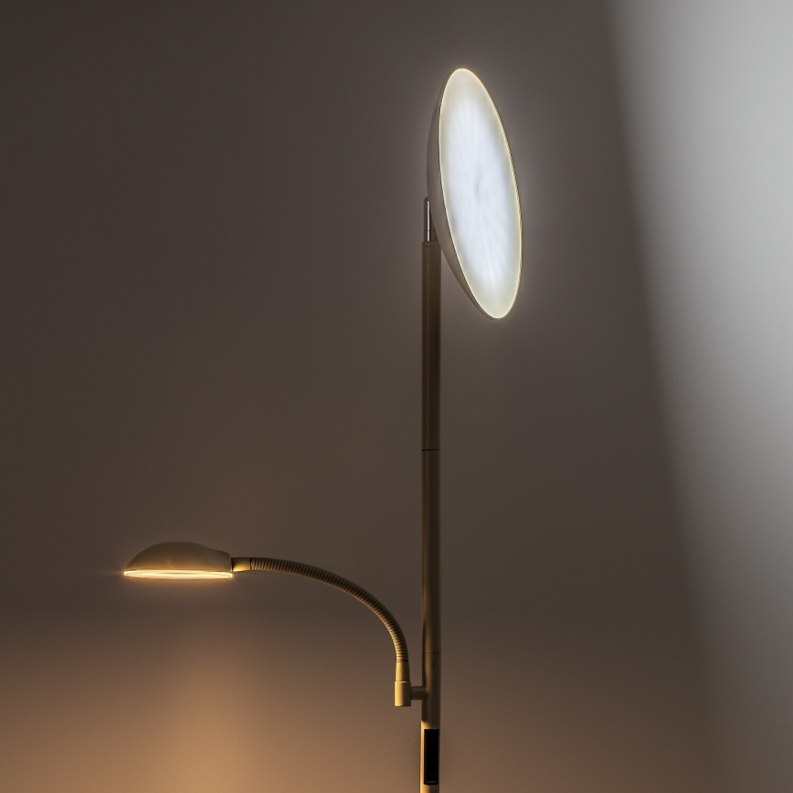 Rabalux - Dimmable LED floor lamp LED/23W/230V 3000/4200/6500 beige