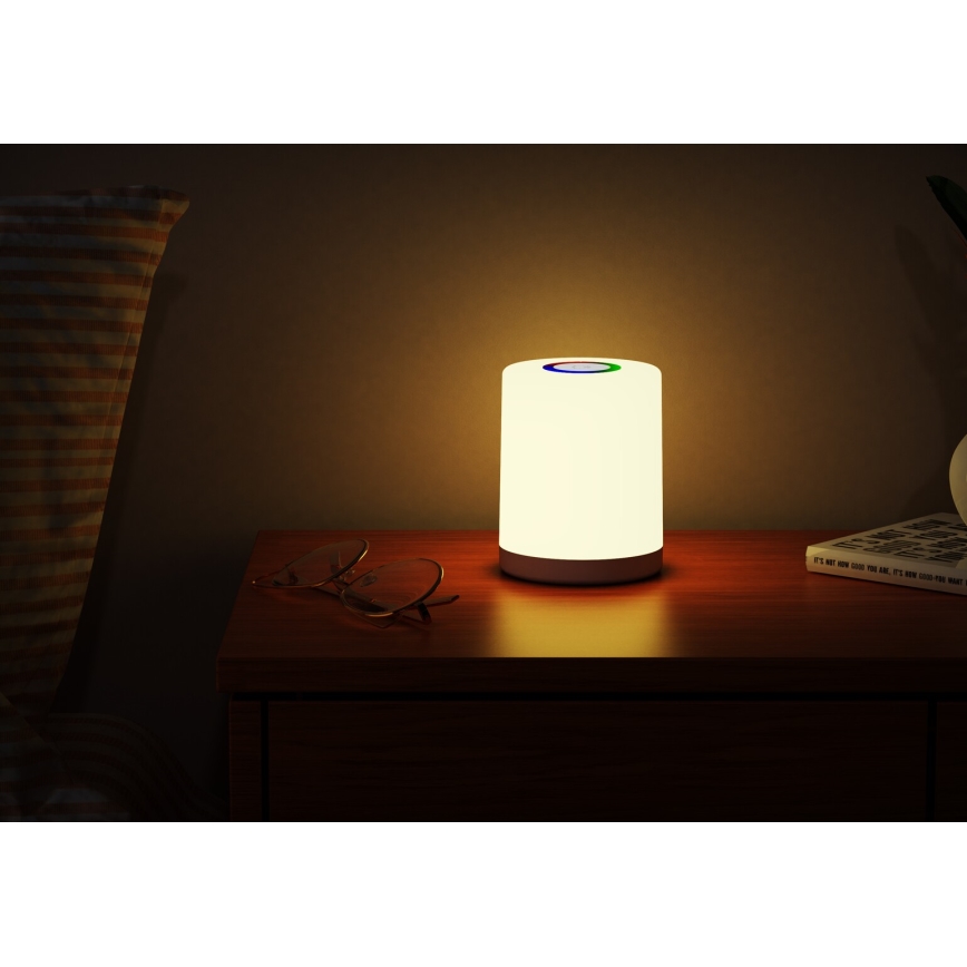 Rabalux - LED RGB Rechargeable table lamp LED/0,8W/5V 1800mAh