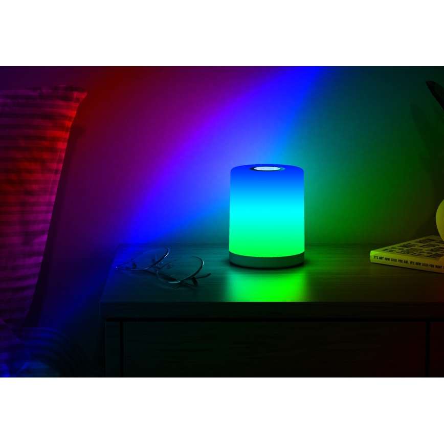 Rabalux - LED RGB Rechargeable table lamp LED/0,8W/5V 1800mAh