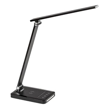 Rabalux 74213 - LED Dimmable flexible table lamp with wireless charging QI and USB LED/5W/5V 3000-6500K