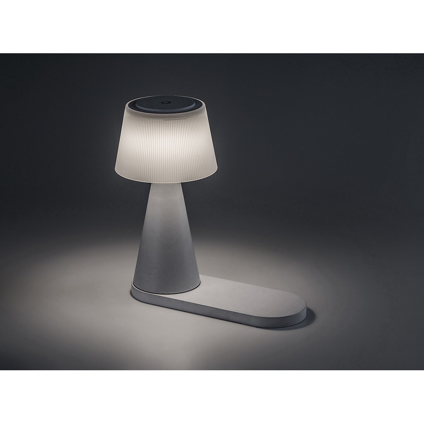 Rabalux - LED Dimmable rechargeable table lamp with wireless charging LED/5W/5V 3000/4000/5000K