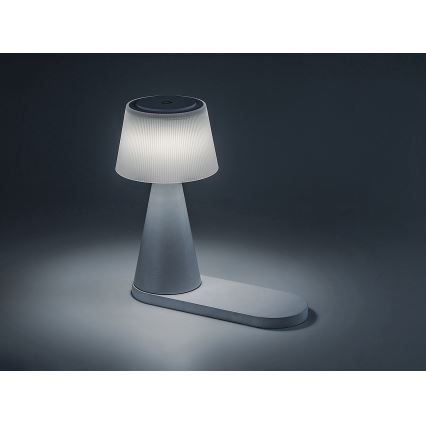 Rabalux - LED Dimmable rechargeable table lamp with wireless charging LED/5W/5V 3000/4000/5000K