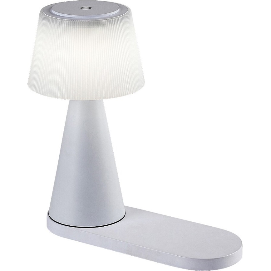 Rabalux - LED Dimmable rechargeable table lamp with wireless charging LED/5W/5V 3000/4000/5000K