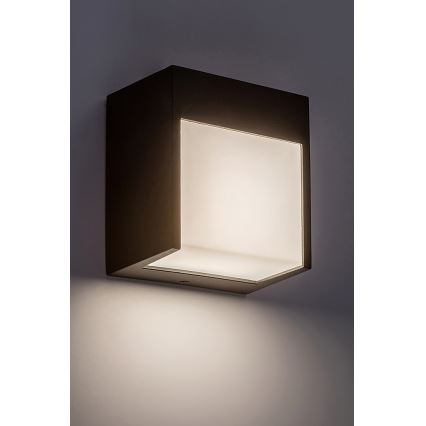 Rabalux - LED Outdoor wall light LED/12W/230V black IP54