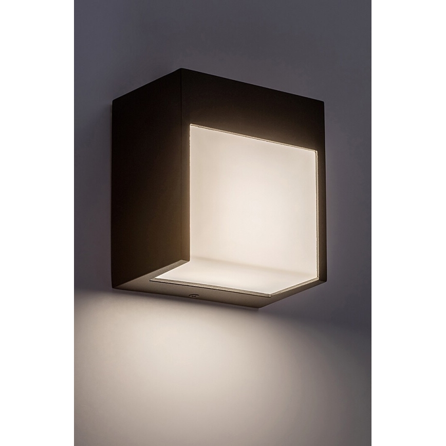 Rabalux - LED Outdoor wall light LED/12W/230V black IP54