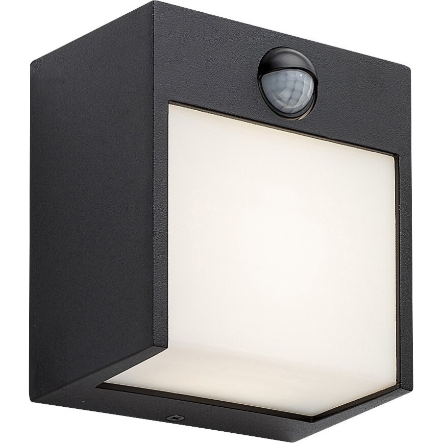 Rabalux - LED Outdoor wall light with a sensor LED/12W/230V black IP44