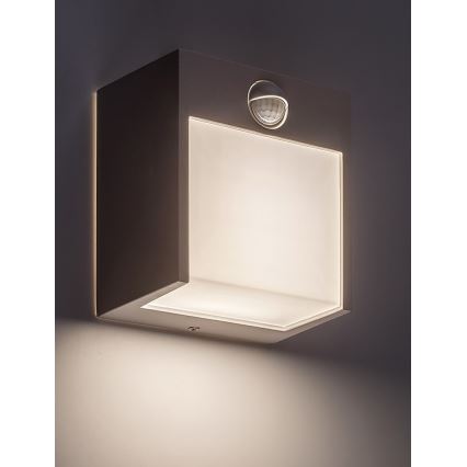 Rabalux - LED Outdoor wall light with a sensor LED/12W/230V white IP44