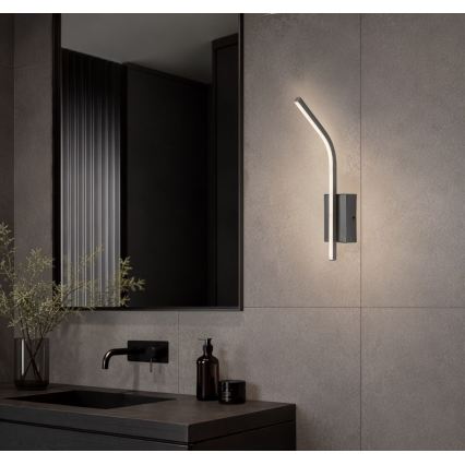 Rabalux - LED Bathroom Wall Light LED/10W/230V 4000K IP44 Anthracite