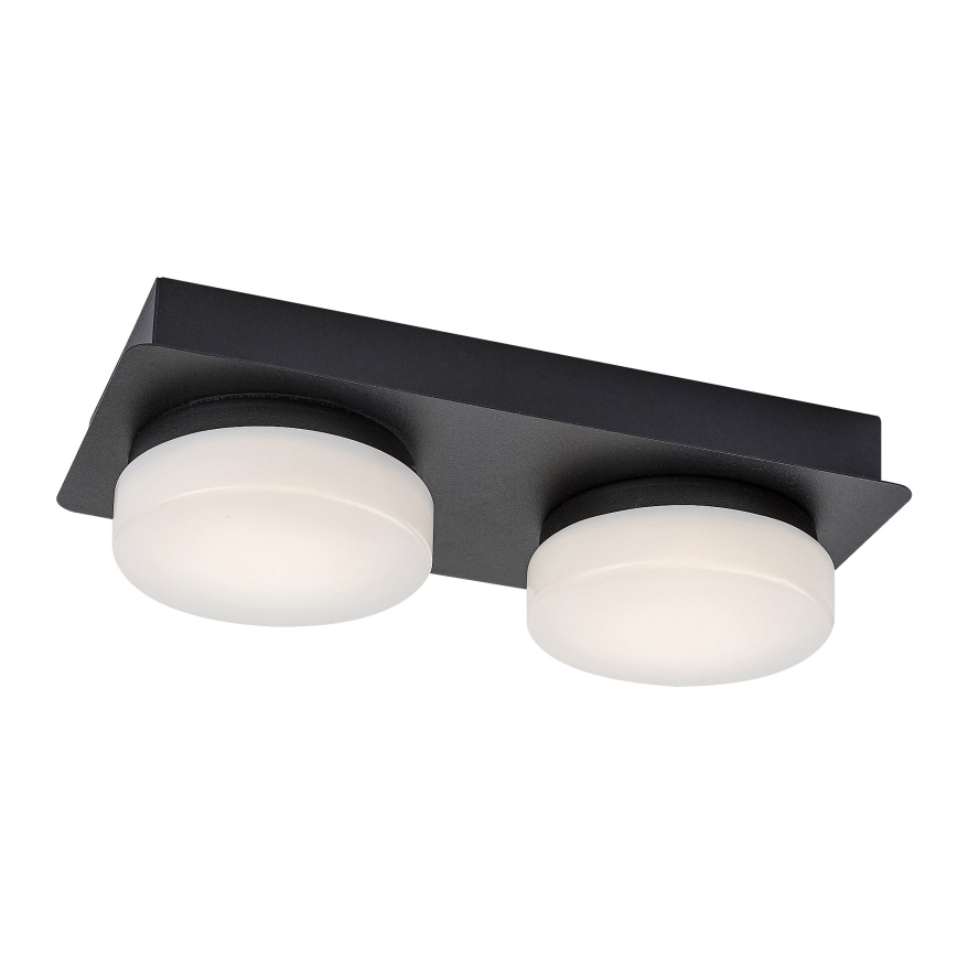 Rabalux - LED Ceiling bathroom light 2xLED/5,5W/230V IP44 black