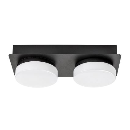 Rabalux - LED Ceiling bathroom light 2xLED/5,5W/230V IP44 black