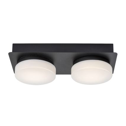 Rabalux - LED Ceiling bathroom light 2xLED/5,5W/230V IP44 black
