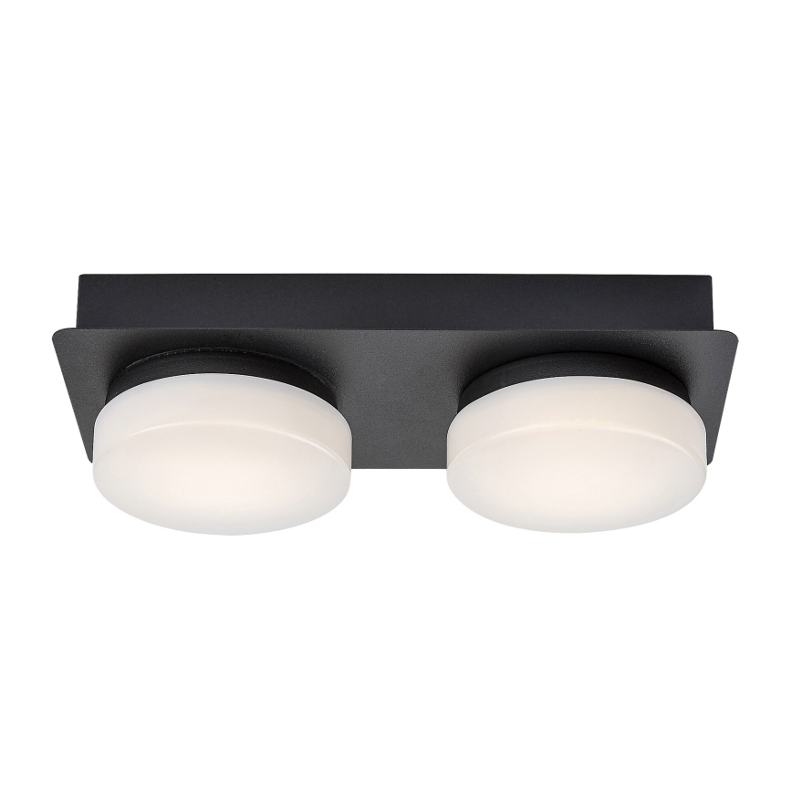 Rabalux - LED Ceiling bathroom light 2xLED/5,5W/230V IP44 black