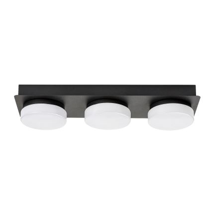 Rabalux - LED Ceiling bathroom light 3xLED/6W/230V IP44 black