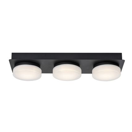 Rabalux - LED Ceiling bathroom light 3xLED/6W/230V IP44 black