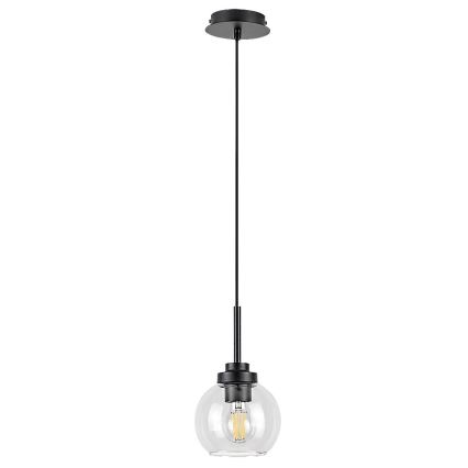 Rabalux - Bathroom chandelier on a string 1xE27/15W/230V black IP44