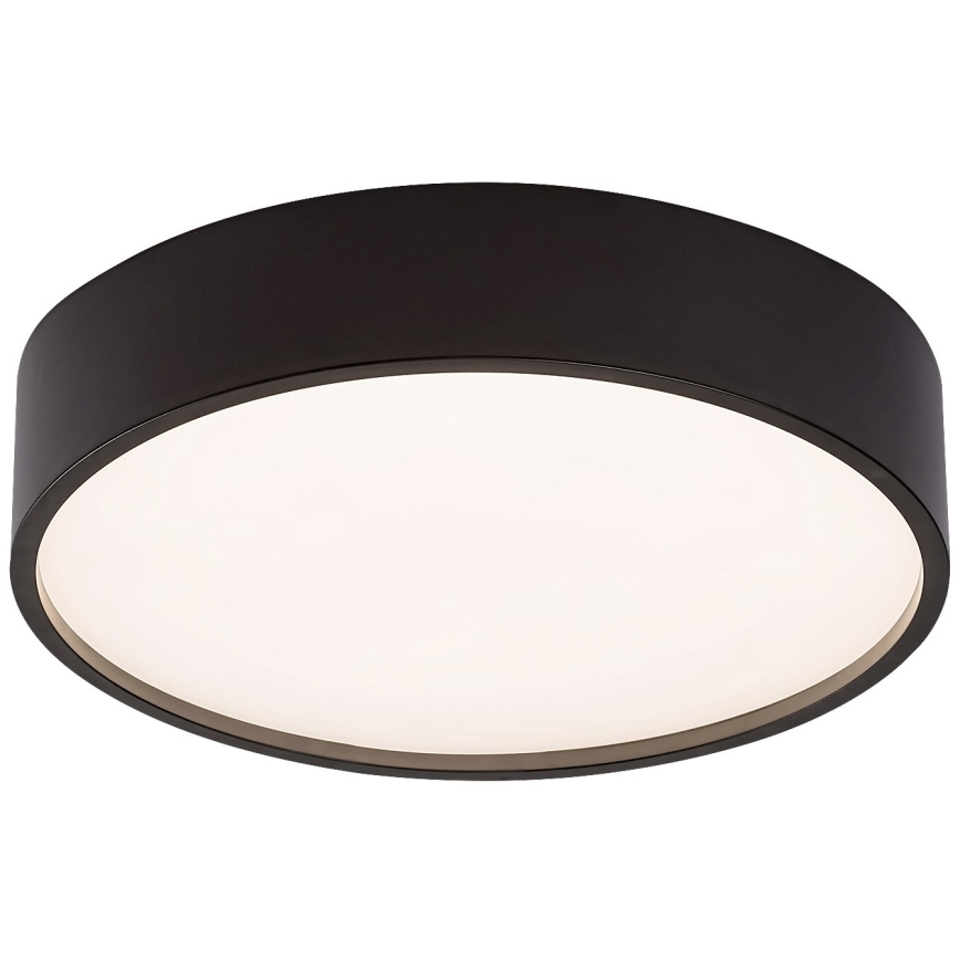 Rabalux - LED Ceiling light LED/18W/230V IP44 4000K d. 28 cm black