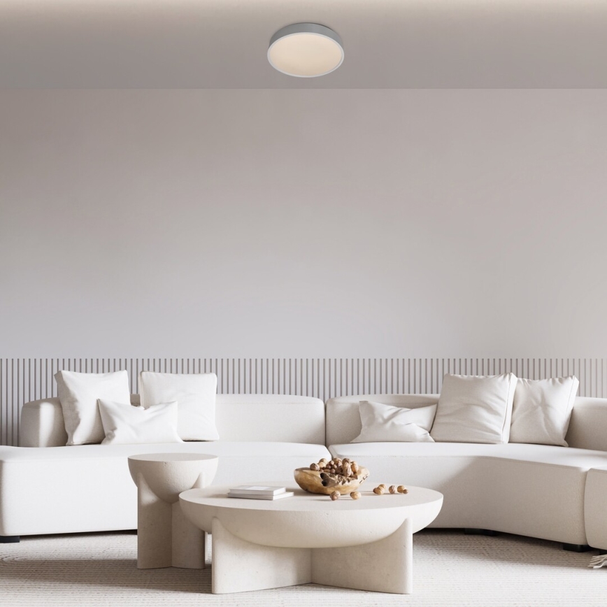 Rabalux - LED Ceiling light LED/18W/230V IP44 4000K silver d. 28 cm
