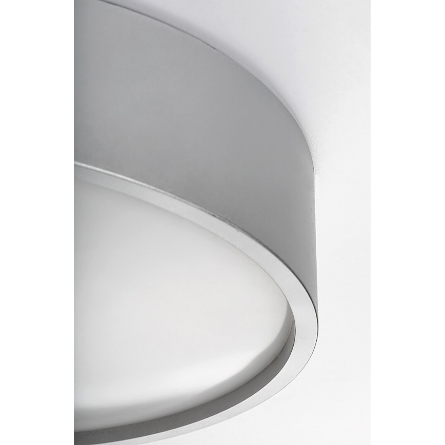 Rabalux - LED Ceiling light LED/18W/230V IP44 4000K silver d. 28 cm