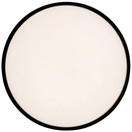 Rabalux - LED Ceiling light with a sensor LED/19W/230V IP44 4000K d. 28,5 cm black