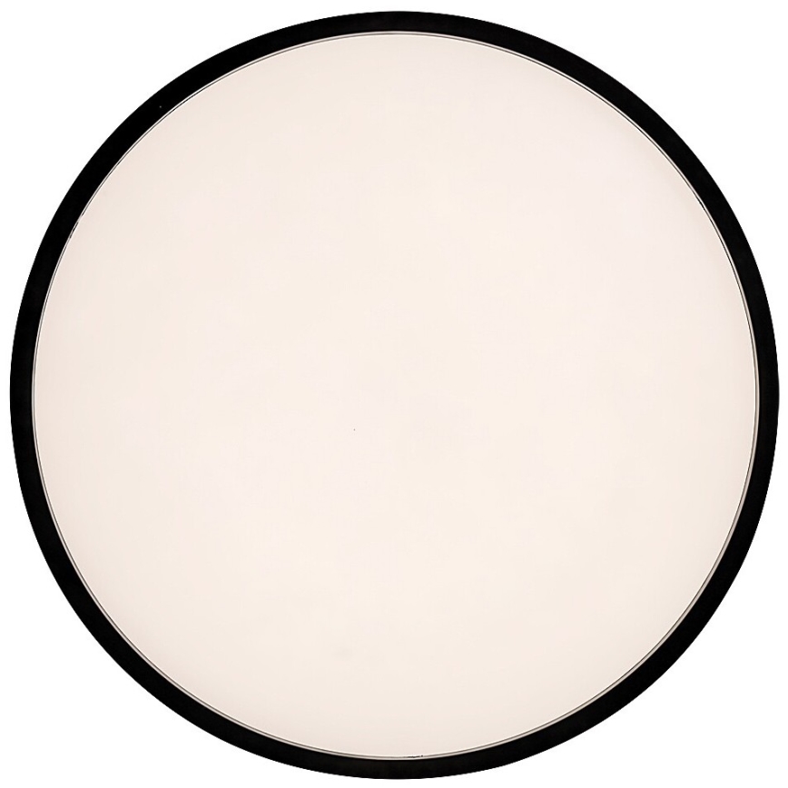 Rabalux - LED Ceiling light with a sensor LED/19W/230V IP44 4000K d. 28,5 cm black