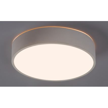 Rabalux - LED Ceiling light with sensor LED/19W/230V IP44 4000K d. 28,5 cm white