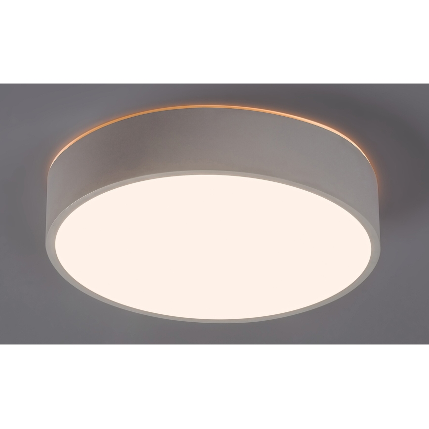 Rabalux - LED Ceiling light with sensor LED/19W/230V IP44 4000K d. 28,5 cm white