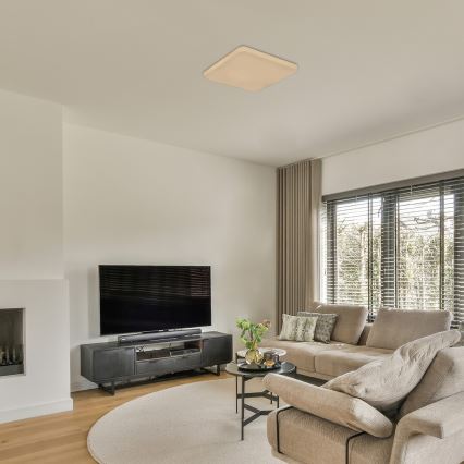 Rabalux - LED Ceiling Light with Sensor LED/12W/230V 4000K 28x28 cm