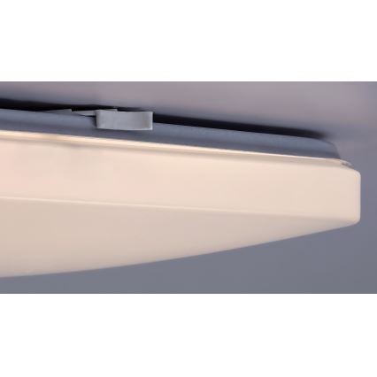 Rabalux - LED Ceiling Light with Sensor LED/12W/230V 4000K 28x28 cm