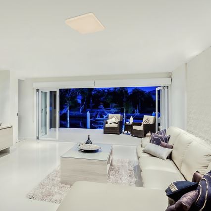 Rabalux - LED Ceiling light with sensor LED/20W/230V 4000K 32x32cm