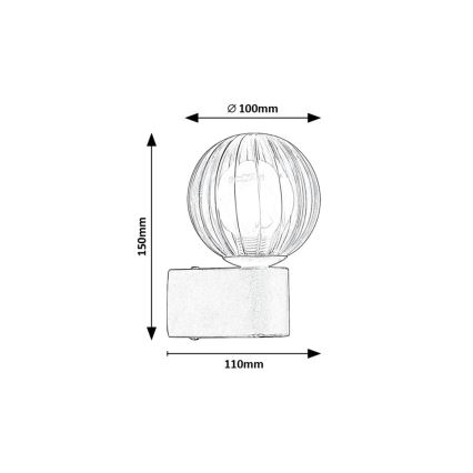 Rabalux - Outdoor wall light 1xG9/3,5W/230V IP44