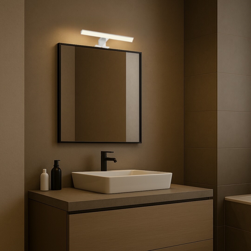 Rabalux - LED Bathroom Mirror Light 6W/230V IP44 30 cm Polished Chrome