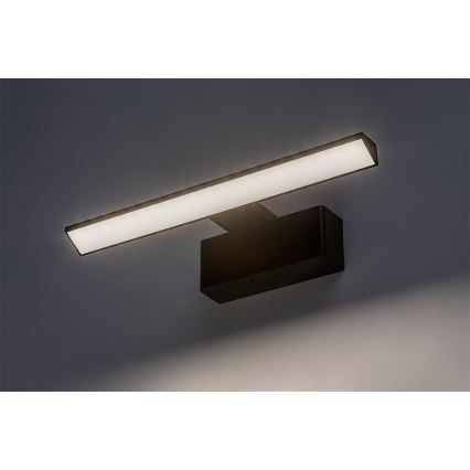Rabalux - LED Mirror Light for Bathroom, 6W/230V, IP44, 30 cm, Black