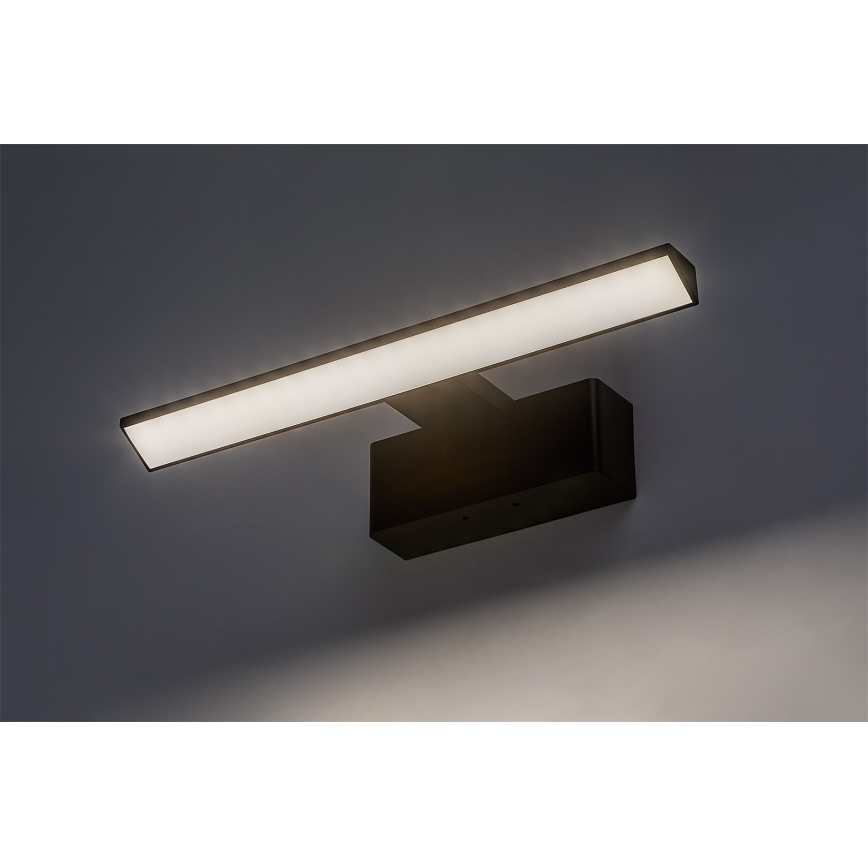Rabalux - LED Mirror Light for Bathroom, 6W/230V, IP44, 30 cm, Black