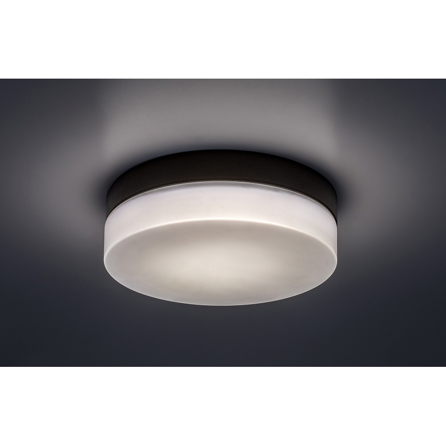 Rabalux - LED Bathroom ceiling light LED/18W/230V IP44 4000K d. 28 cm black