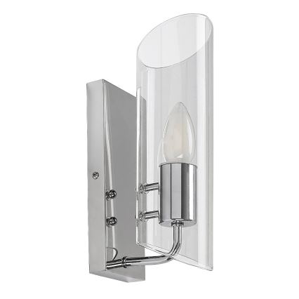 Rabalux - Bathroom wall light 1xE14/12W/230V IP44 shiny chrome