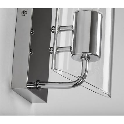 Rabalux - Bathroom wall light 1xE14/12W/230V IP44 shiny chrome