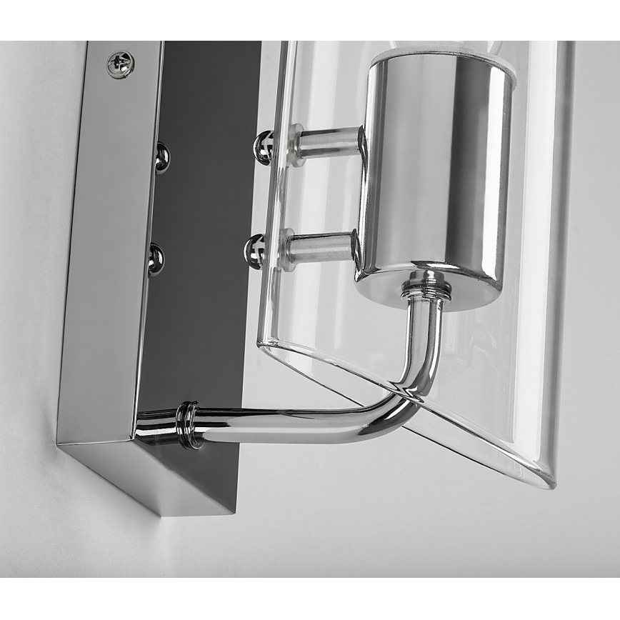 Rabalux - Bathroom wall light 1xE14/12W/230V IP44 shiny chrome