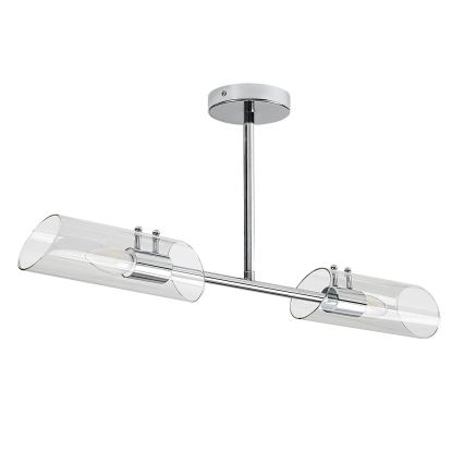 Rabalux - Bathroom chandelier on a pole 2xE14/12W/230V IP44 shiny chrome