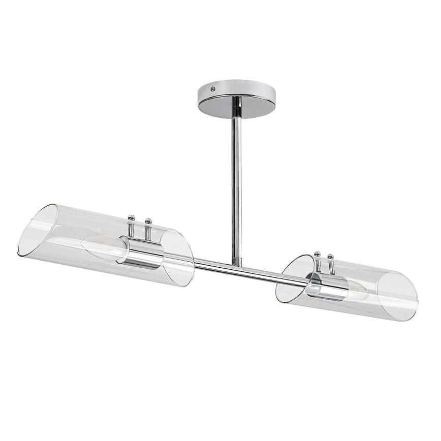Rabalux - Bathroom chandelier on a pole 2xE14/12W/230V IP44 shiny chrome