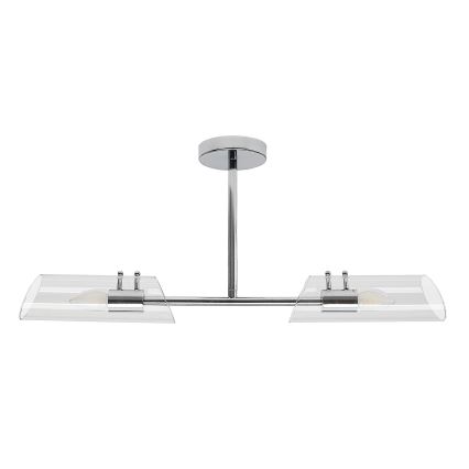 Rabalux - Bathroom chandelier on a pole 2xE14/12W/230V IP44 shiny chrome