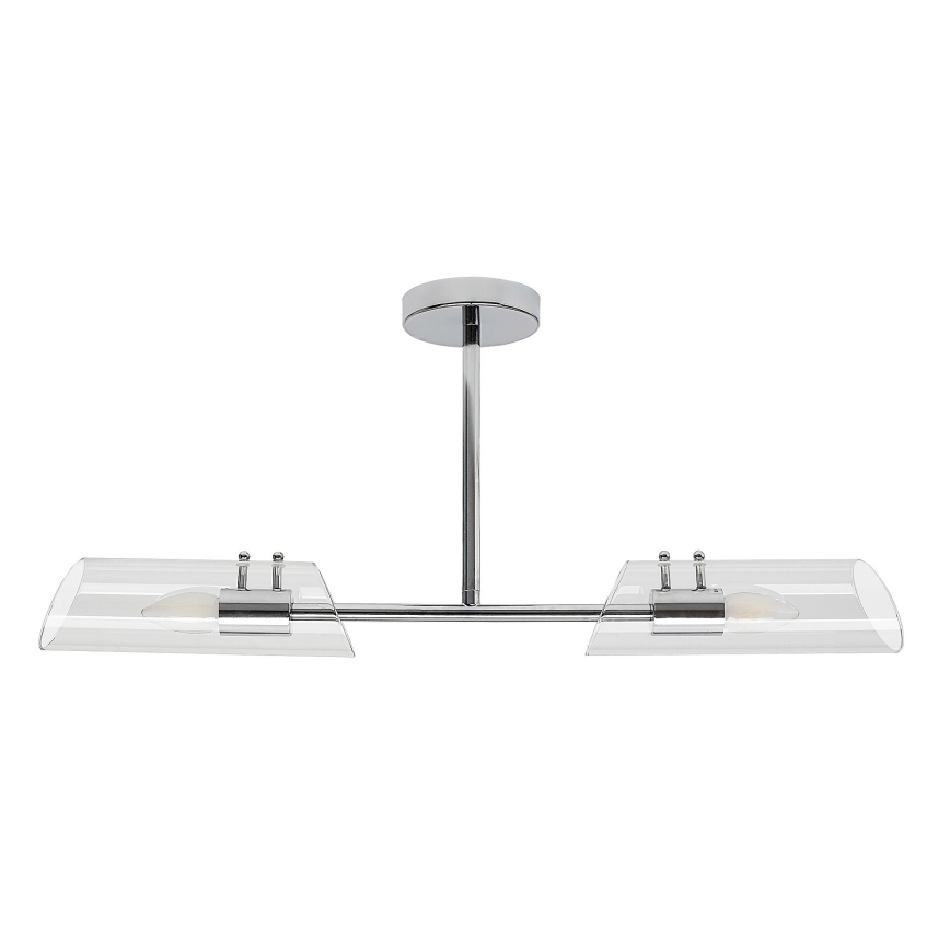Rabalux - Bathroom chandelier on a pole 2xE14/12W/230V IP44 shiny chrome