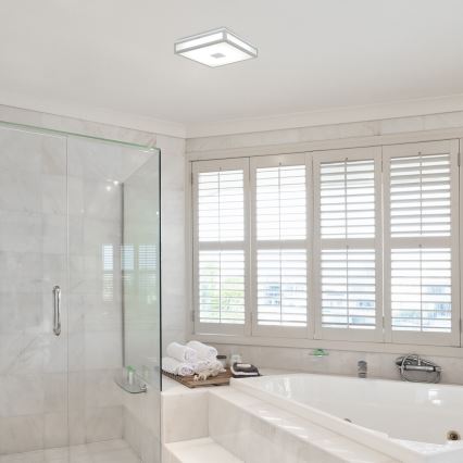 Rabalux - LED Bathroom ceiling light LED/18W/230V IP44 30x30 cm white