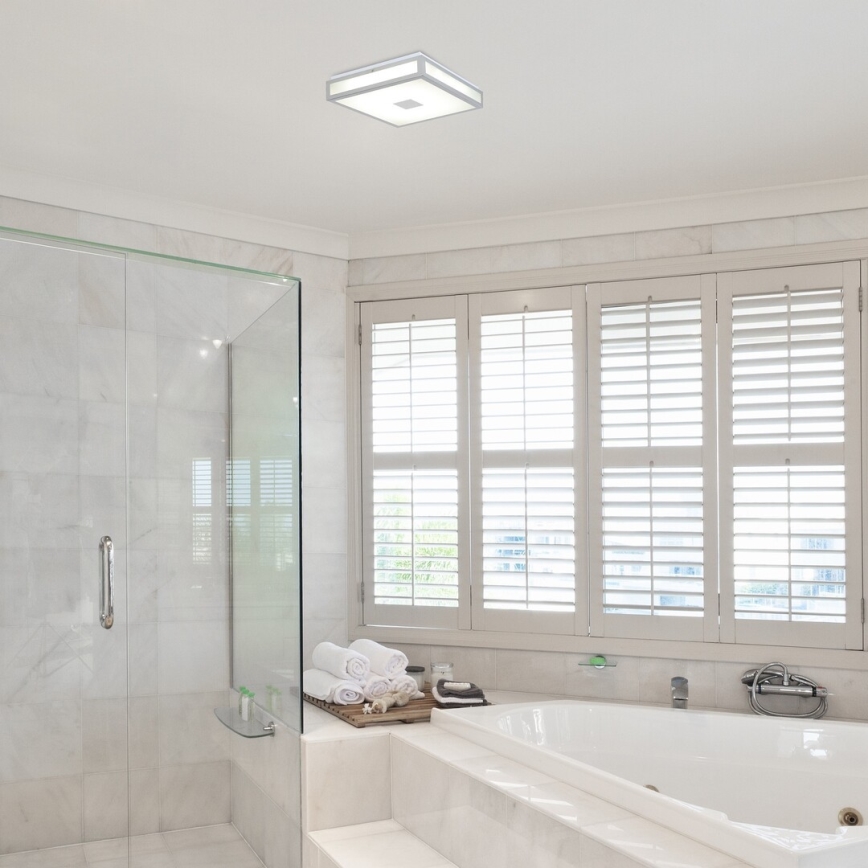 Rabalux - LED Bathroom ceiling light LED/18W/230V IP44 30x30 cm white