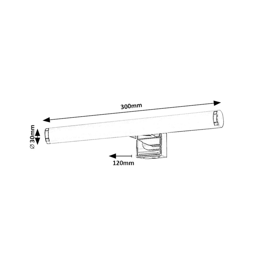Rabalux - LED Bathroom mirror lighting LED/5W/230V IP44