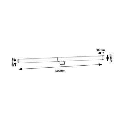 Rabalux - LED Bathroom Mirror Light LED/8W/230V IP44 60 cm