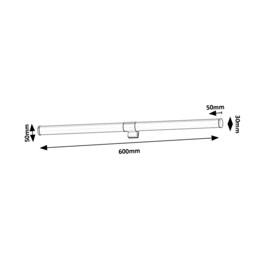 Rabalux - LED Bathroom Mirror Light LED/8W/230V IP44 60 cm